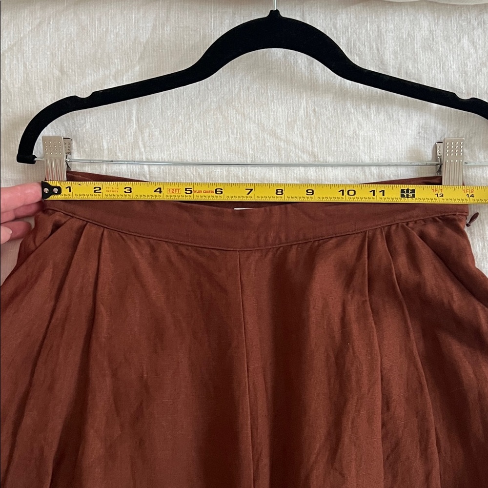 First Rite Wide Leg Linen Pants - Picture 3 of 7